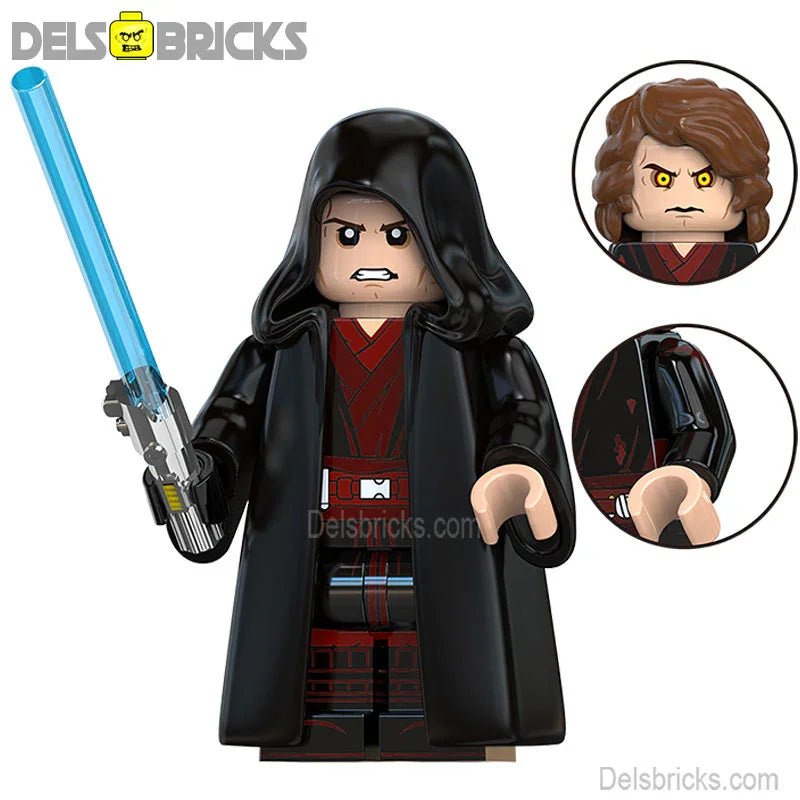 Anakin Skywalker Lego Star Wars Minifigures custom Toys 6