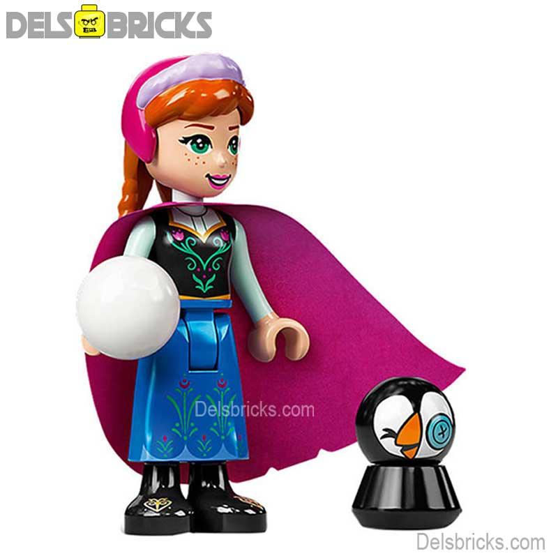 Anna from Disney's Frozen movies | Lego Minifigures Custom Toys 3
