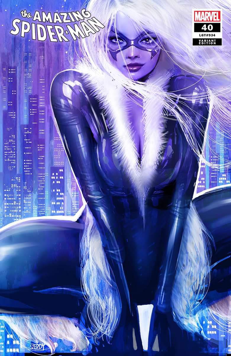 AMAZING SPIDER-MAN #40 (NATHAN SZERDY EXCLUSIVE BLACK CAT VARIANT) COM