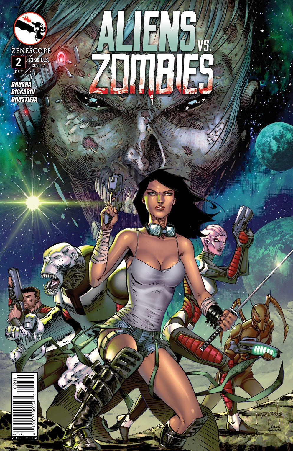 Aliens vs. Zombies #2