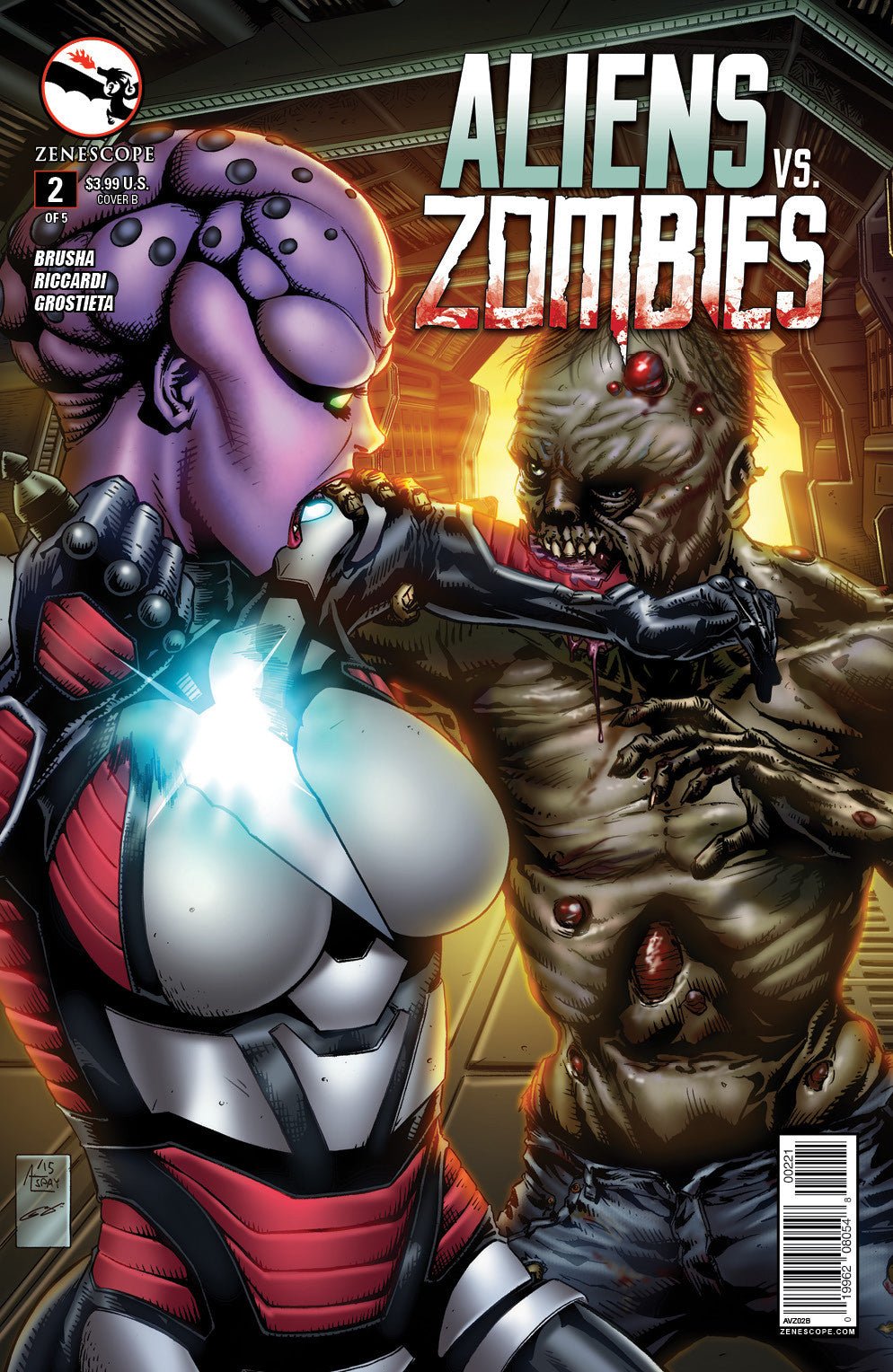 Aliens vs. Zombies #2