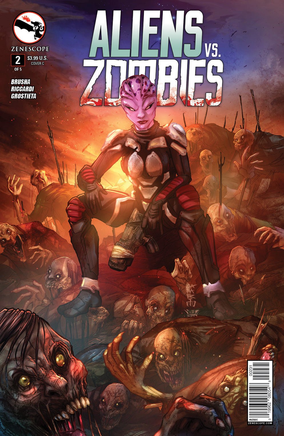 Aliens vs. Zombies #2