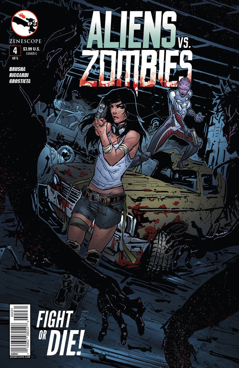 Aliens vs. Zombies #4