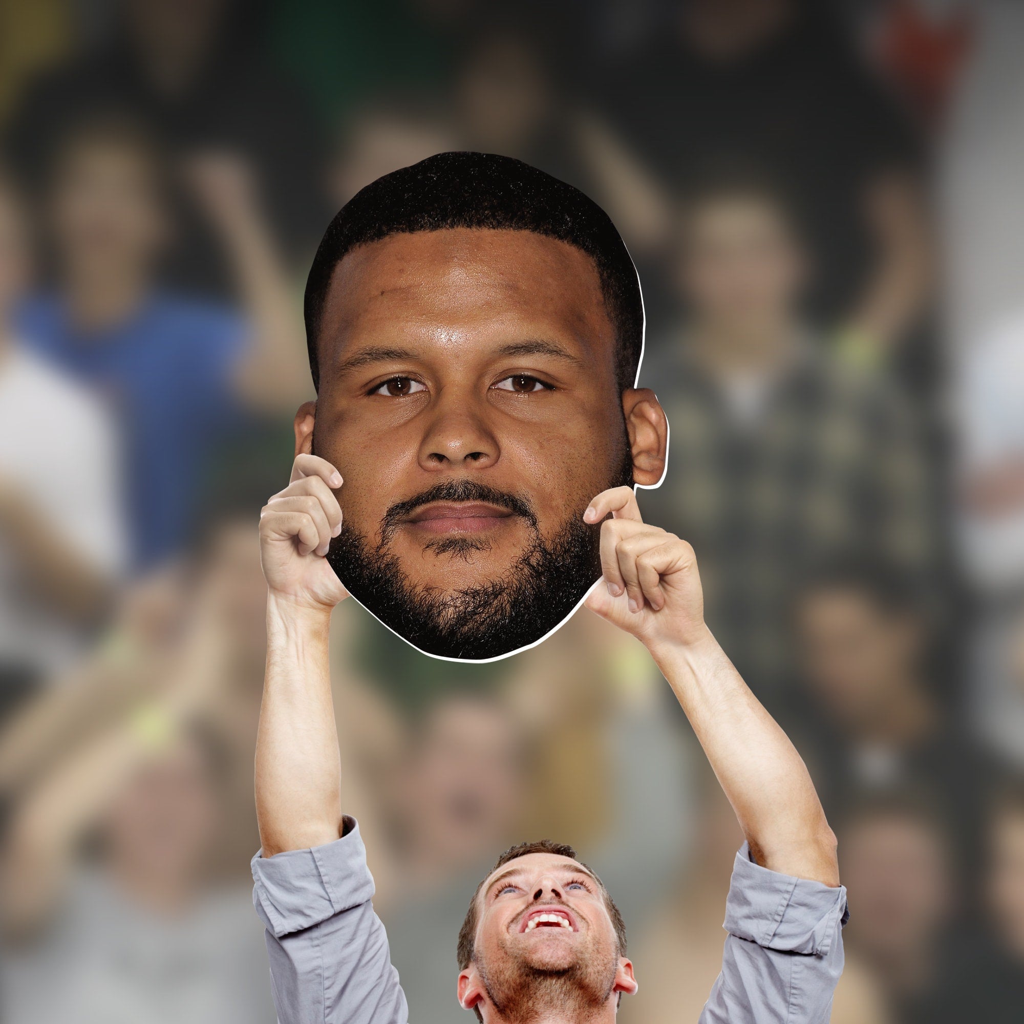 Aaron Donald - Big Head - Official NFL - Foam Core Cutout