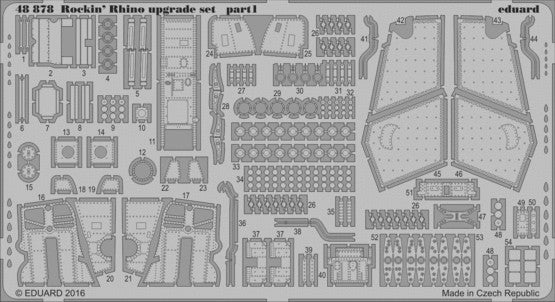 Eduard 48878 1/48 Aircraft- Rockin' Rhino Upgrade Set for EDU