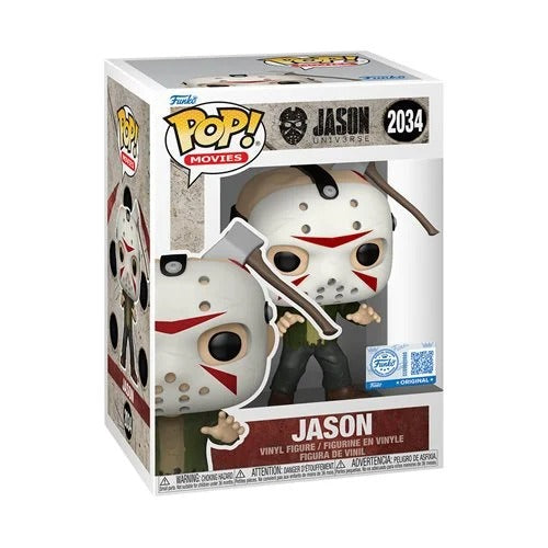 Funko Pop! 2034 Movies -Jason Universe - Jason with Axe Head Vinyl Figure - Entertainment Earth Exclusive