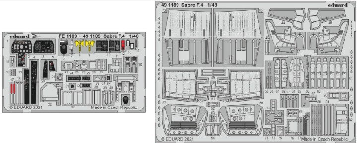 Eduard 491189 1/48 Aircraft- Sabre F4 for ARX (Painted)