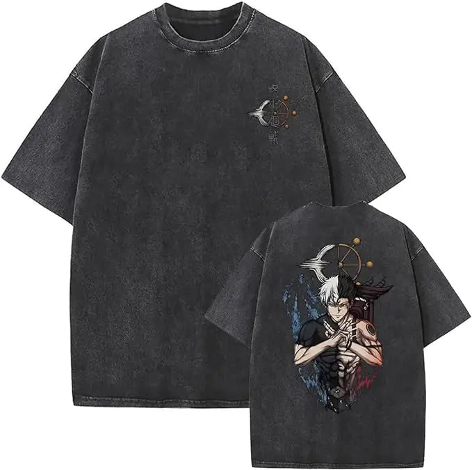 Vintage Washable T-Shirt - Streetwear Anime Graphic
