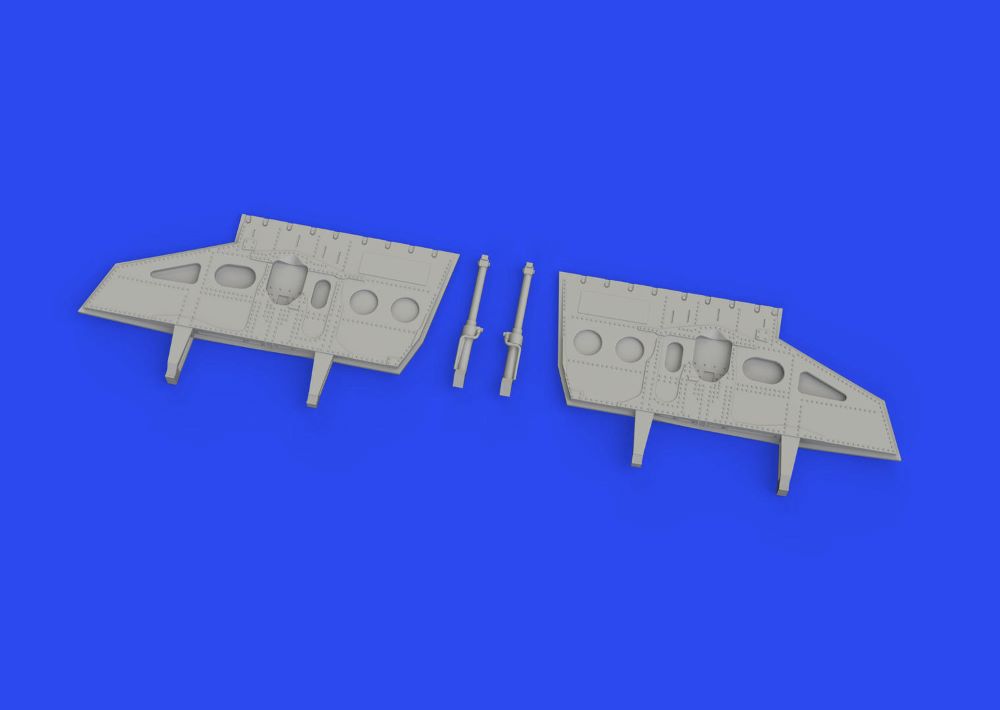 Eduard 648907 1/48 Aircraft- F4E Airbrakes for MGK (Resin)