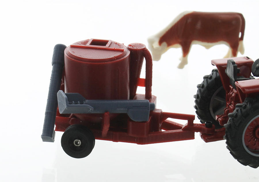 3D To Scale 64-354-R 1/64 Scale Grinder / Mixer - Removeable Augers Can Be