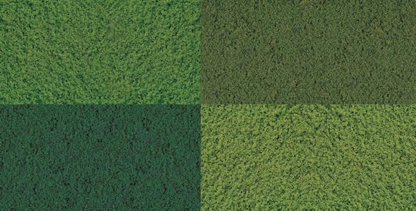 Busch 7320 A Scale Micro Foam Ground Cover Set