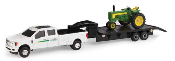 Ertl 45651 1/64 Scale John Deere 530 Tractor And Ford F350 Dually