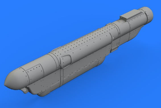 Eduard 672169 1/72 Aircraft- AN/ALQ184 (Short) ECM Pod (Decals & Resin)(D)