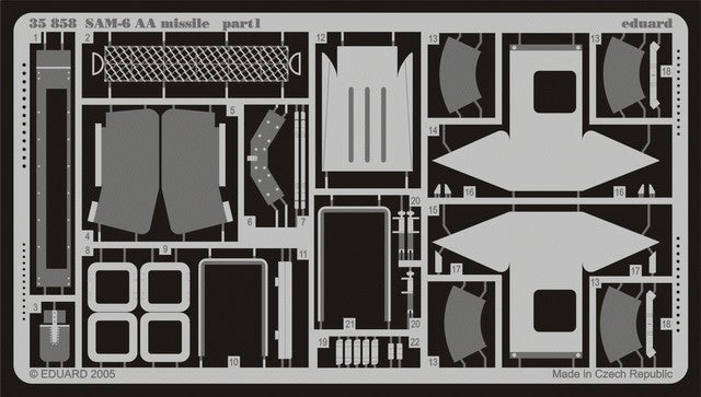 Eduard 35858 1/35 Armor- SAM6 AA Missile for TSM