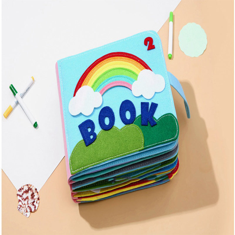 Baby Cloth Book – Soft Interactive Felt Activity Book for Early Learning