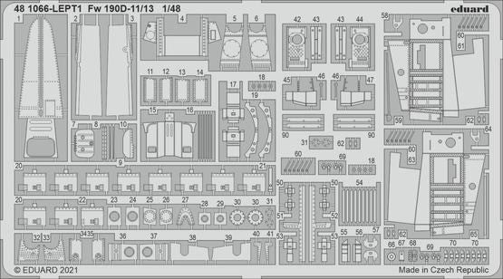 Eduard 481066 1/48 Aircraft- Fw190D11/13 for EDU