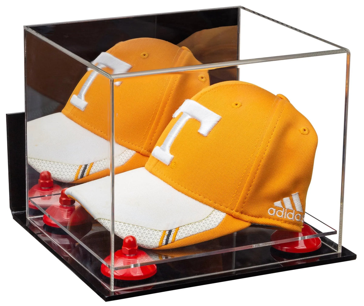Acrylic Baseball Cap Display Case - Mirror Wall Mounts (A006/V21)
