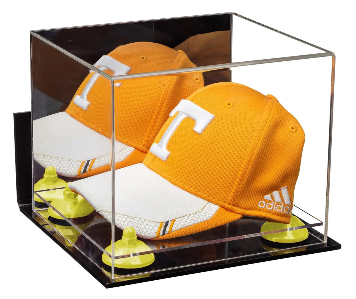 Acrylic Baseball Cap Display Case - Mirror Wall Mounts (A006/V21)