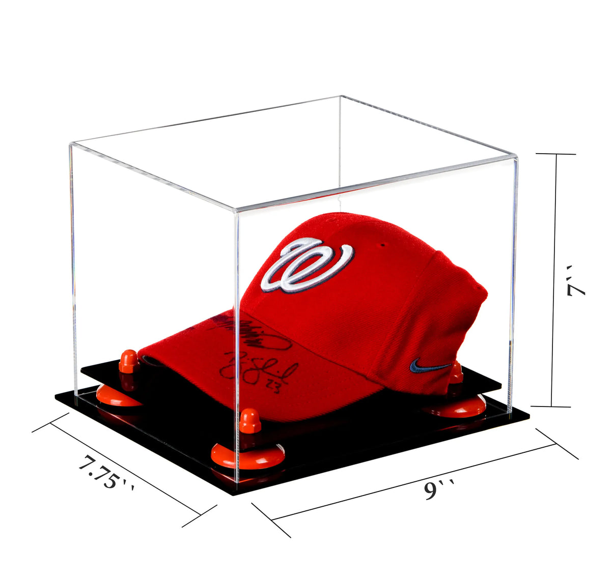 Acrylic Baseball Cap Display Case - Clear (A006/V21)
