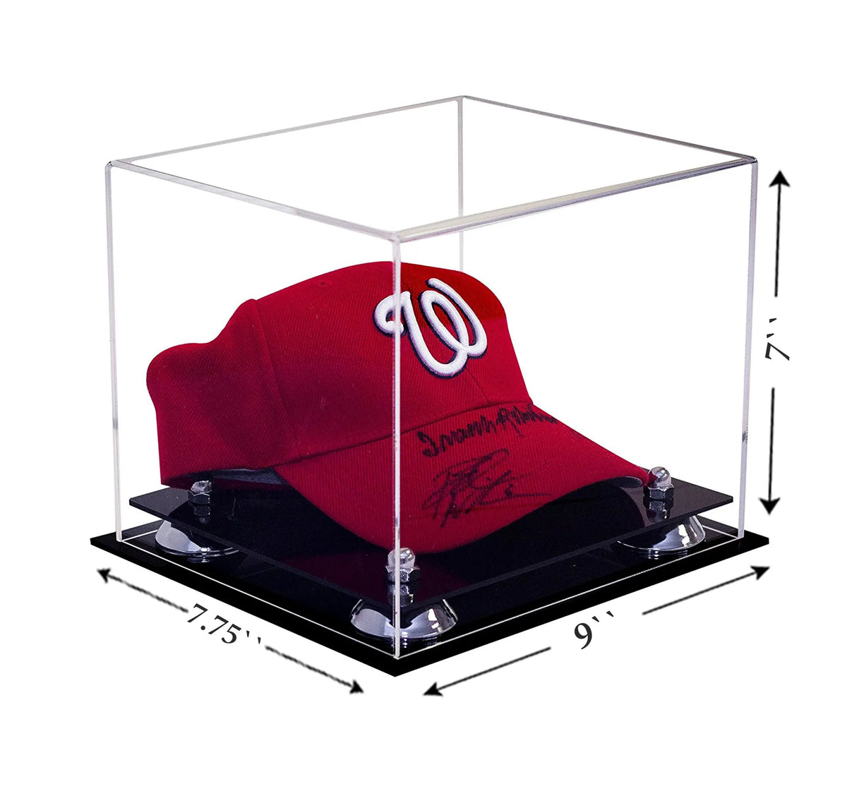 Acrylic Baseball Cap Display Case - Clear (A006/V21)