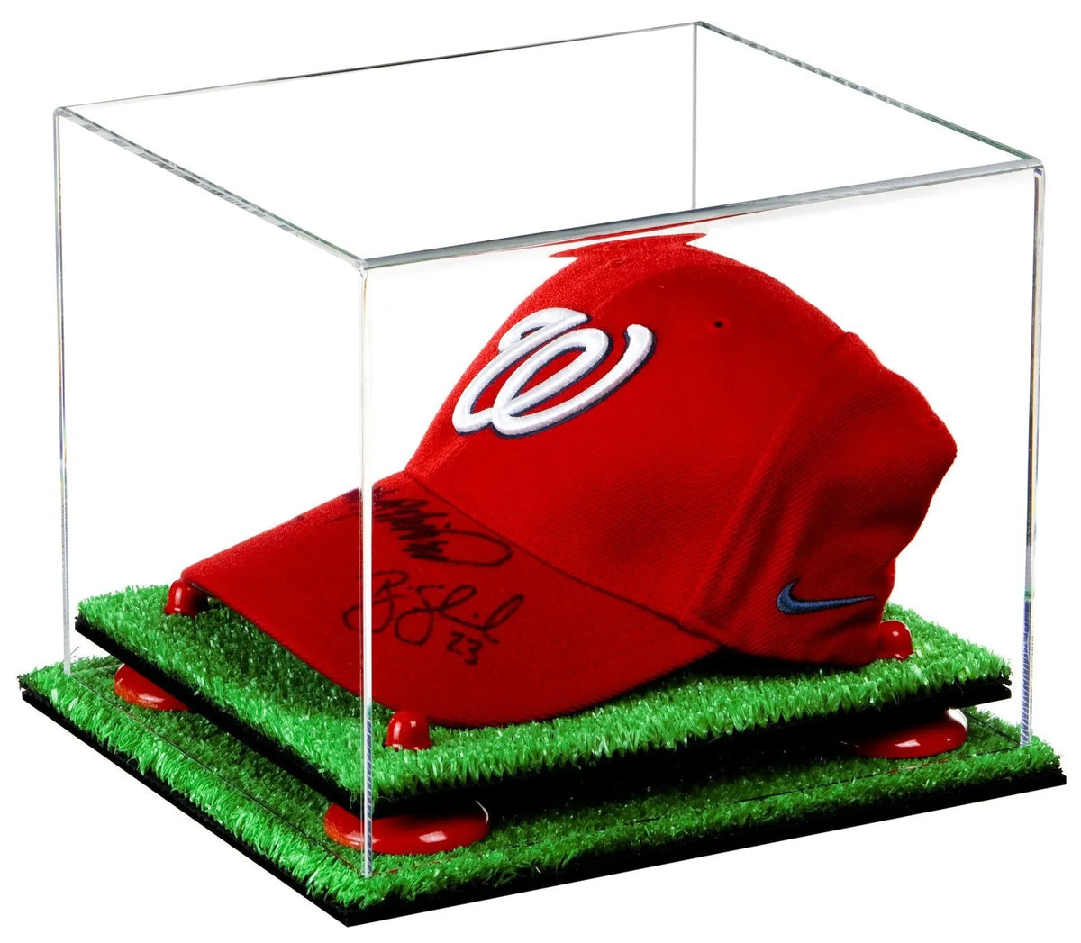 Acrylic Baseball Cap Display Case - Clear (A006/V21)