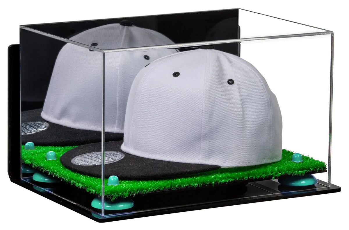 Snapback Hat or Baseball Cap Display Case - Mirror Wall Mount (A018/V40)