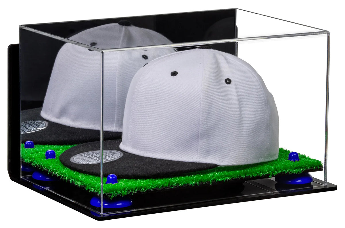 Snapback Hat or Baseball Cap Display Case - Mirror Wall Mount (A018/V40)