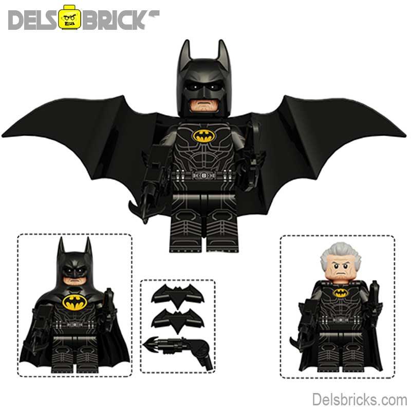 Batman Michael Keaton Lego Minifigures Custom Toys 1