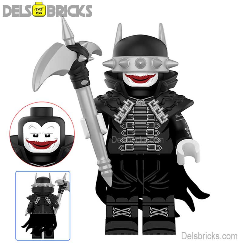 Batman who Laughs comic Lego Minifigures Custom toys 1