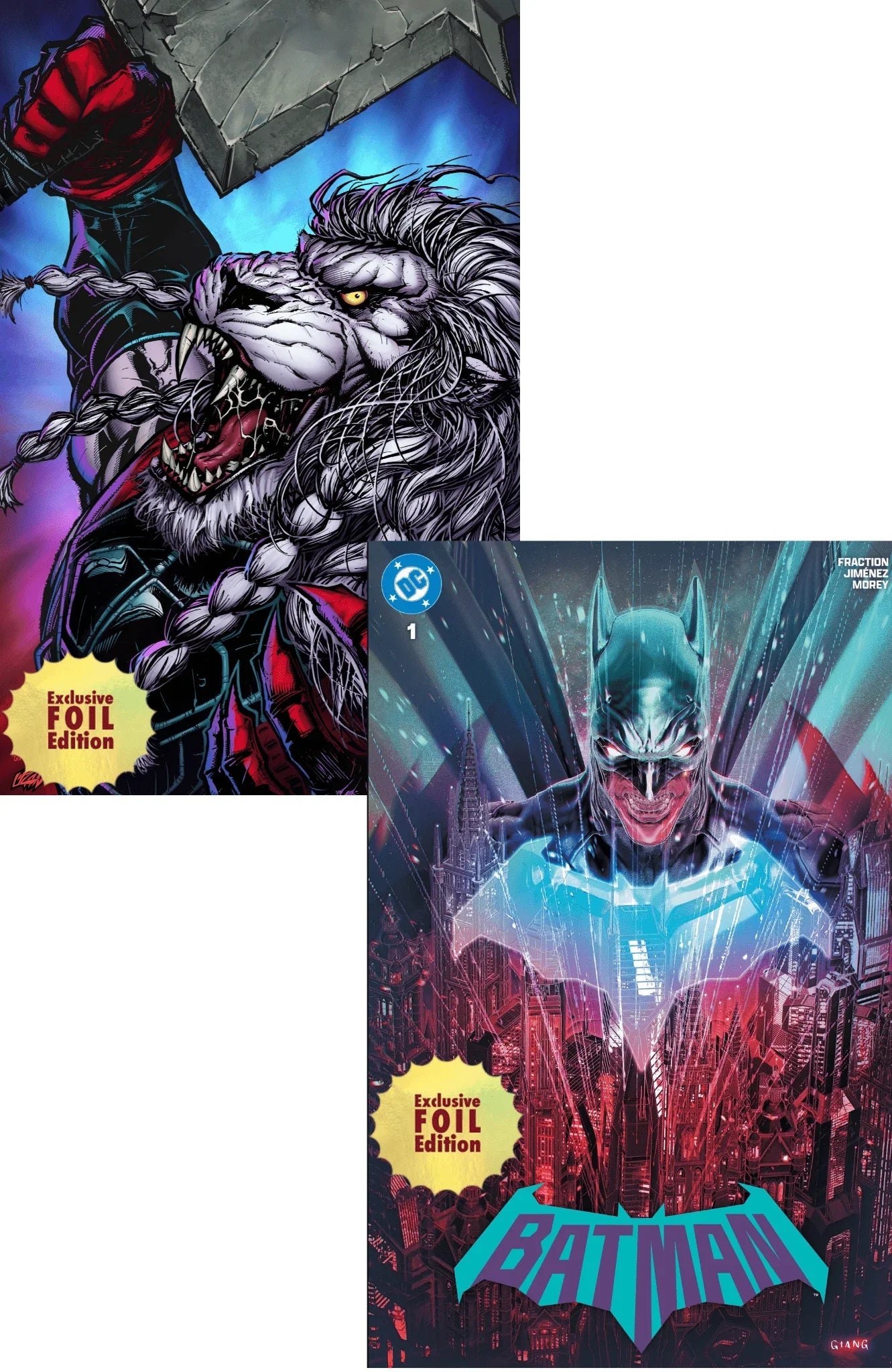 Batman #1 & Battle Beast #4 Foil ECC Exclusive Bundle - 17% Off