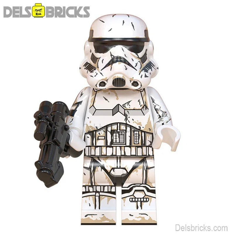Battle Damaged Stormtrooper Lego Star Wars Minifigures Custom Toys