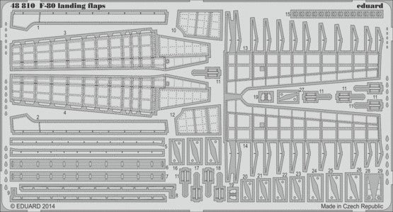 Eduard 48810 1/48 Aircraft- F80 Landing Flaps for HBO