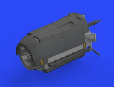 Eduard 648474 1/48 Aircraft- Bf109E Engine for EDU (Photo-Etch & Resin)