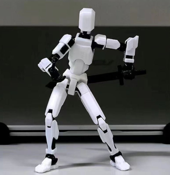 Movable Shapeshift Robot 2.0 – 3D Printed Action Model Toy