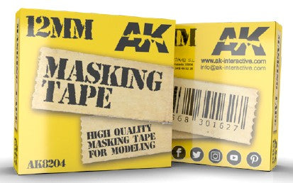 AK Interactive 8204 Masking Tape 12mm
