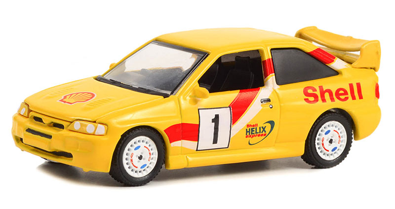 Greenlight 41125-C 1/64 Scale 1996 Ford Escort Rs Cosworth #1 Shell Helix