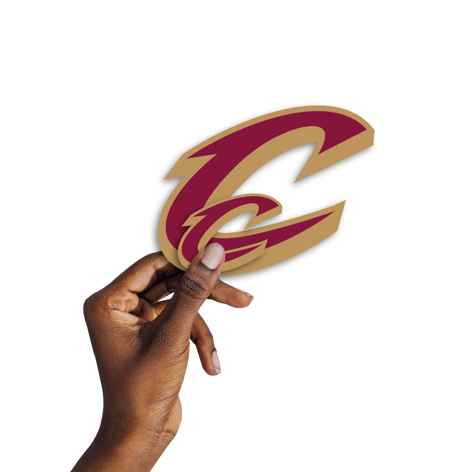 Cleveland Cavaliers - 5 Logo Minis (Mixed Sizes) - Official NBA - Reusable Vinyl Decals