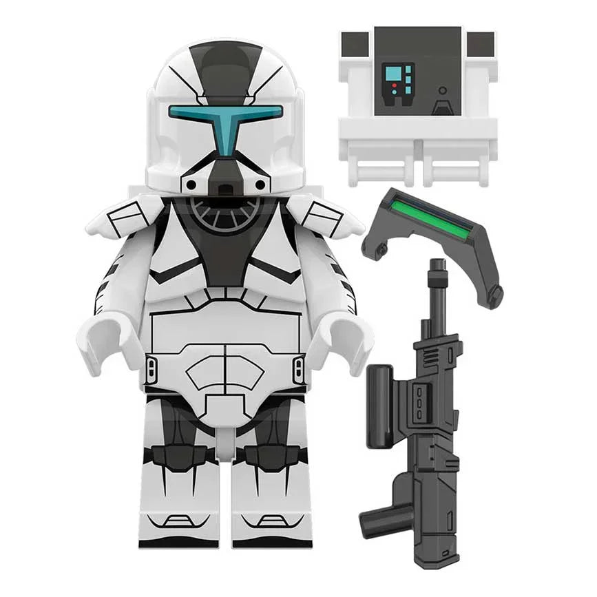 Black Clone Commando Star Wars Lego Minifigures Custom Toys