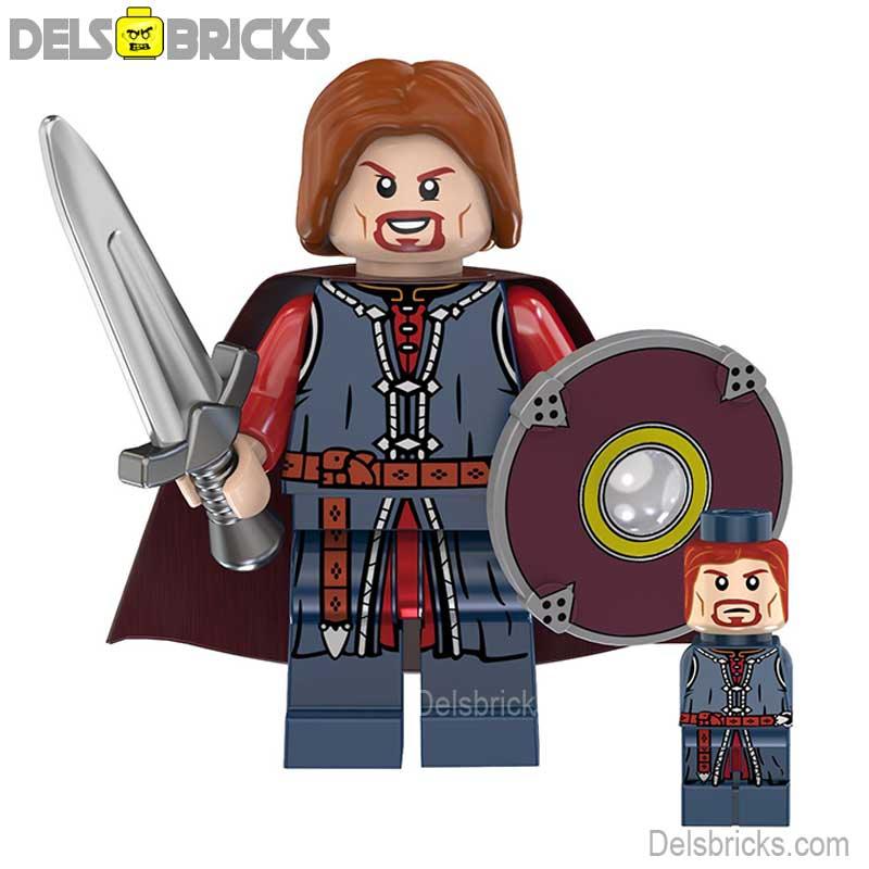 Boromir Lord of The Rings Lego Minifigures Custom Toys