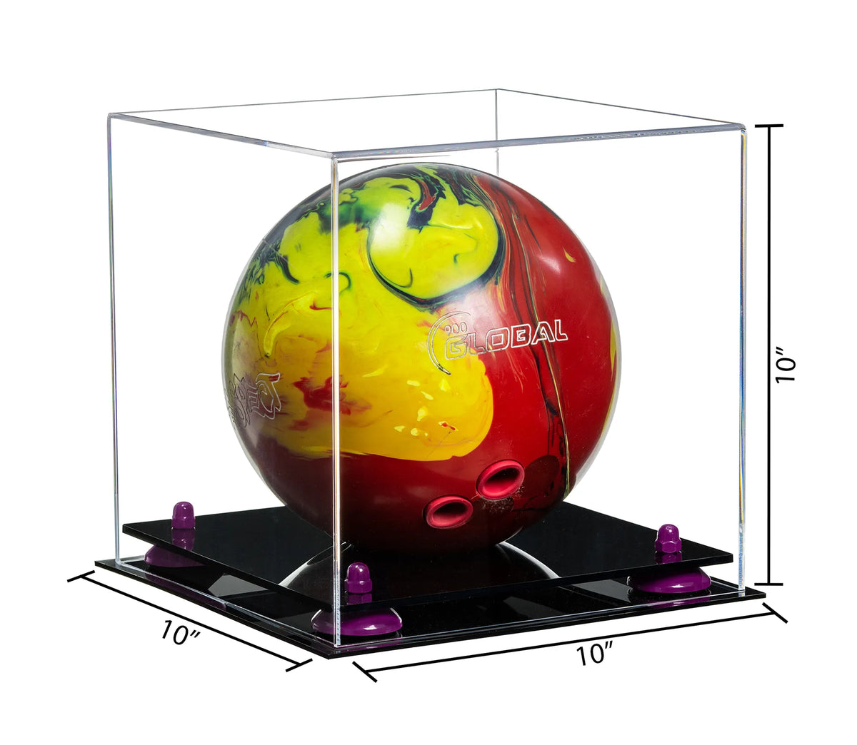 Acrylic Bowling Ball Display Case (A028/B33)