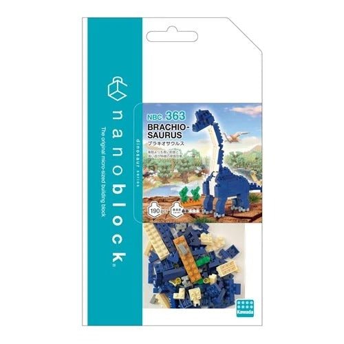 Brachiosaurus Dinosaur Nanoblock Constructible Figure