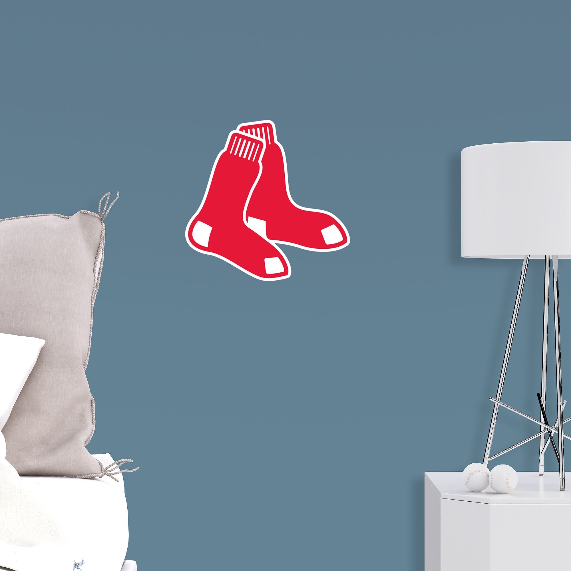 Boston Red Sox - RealBig Logo Collection - Official MLB - Reusable Vinyl Wall Decals