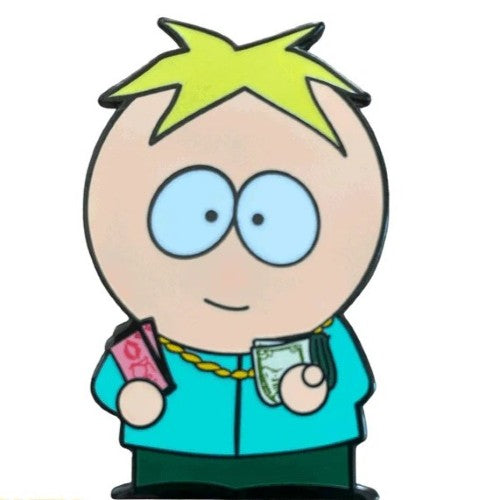 Zen Monkey: Butters' Bottom Bitch - South Park Enamel Pin