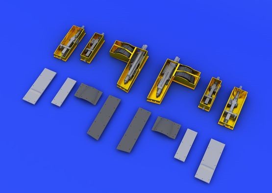 Eduard 648198 1/48 Aircraft- Spitfire Mk V Gun Bays for ARX (Photo-Etch & Resin)