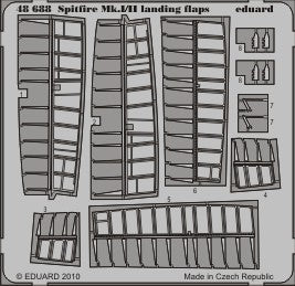 Eduard 48688 1/48 Aircraft- Spitfire Mk I/II Landing Flaps for ARX