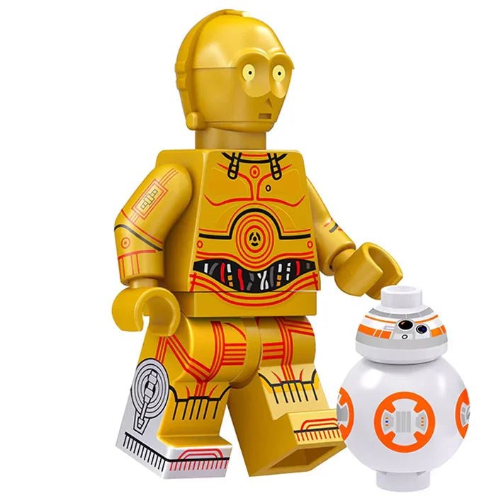 C3PO Star Wars Lego Minifigures Custom Toys