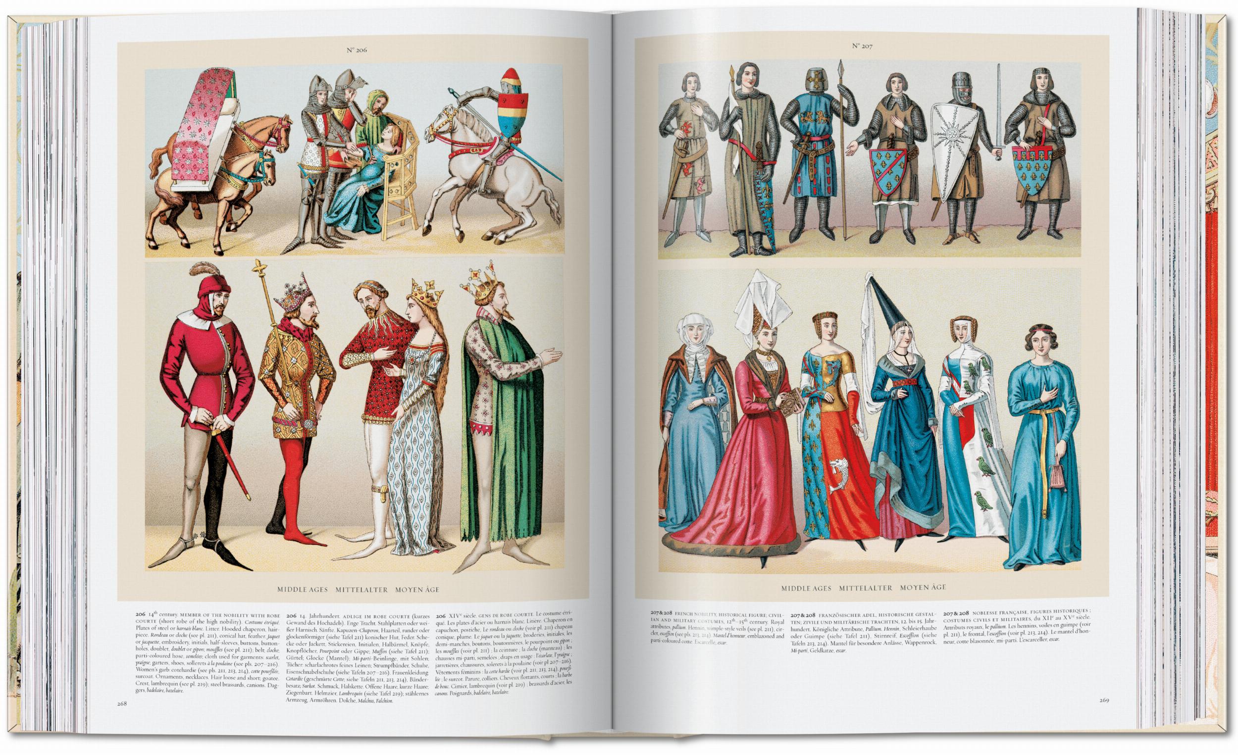 Racinet. The Complete Costume History (German, French, English)