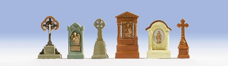 Noch 14871 HO Gravestones & Monuments (6)