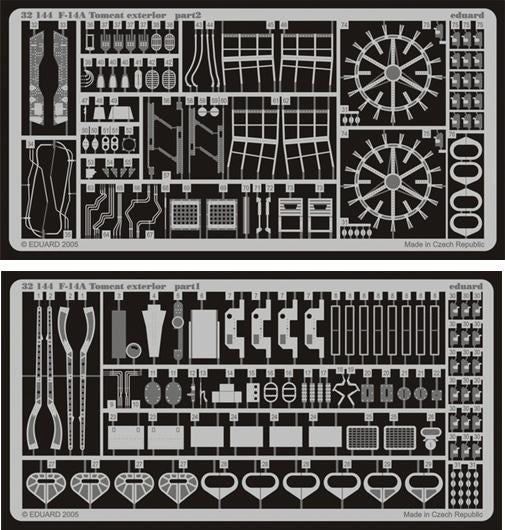 Eduard 32144 1/32 Aircraft- F14A Exterior for TAM