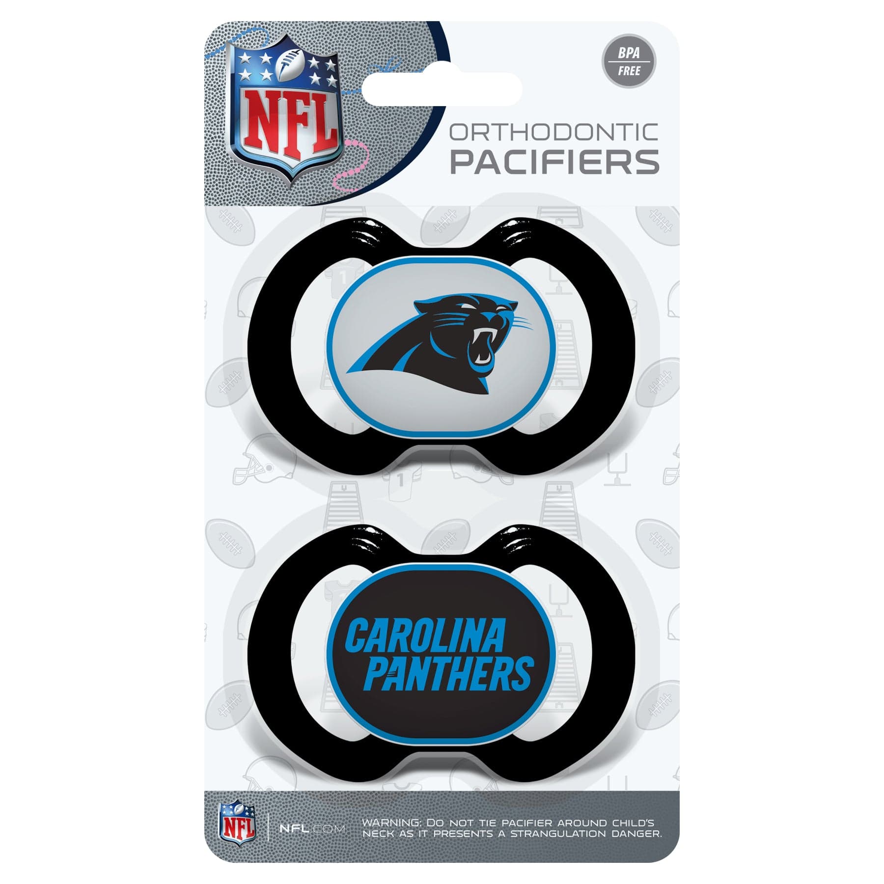 Carolina Panthers - Pacifier 2-Pack